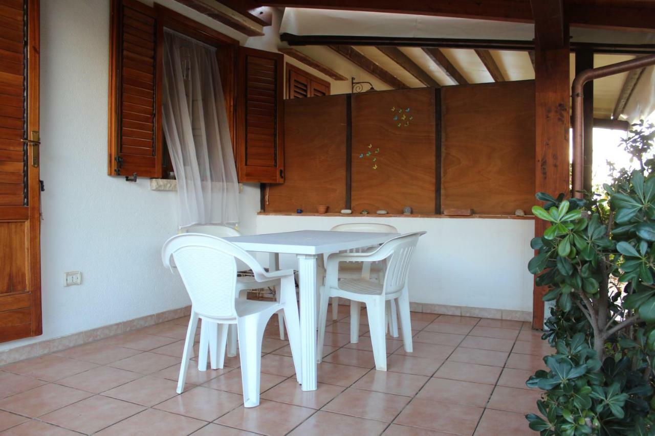 Villetta con giardino Mandarino Macari Esterno foto